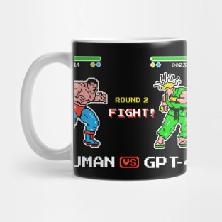 Human VS GPT4 Mug